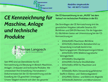 Tablet Screenshot of dss-siegmund.de